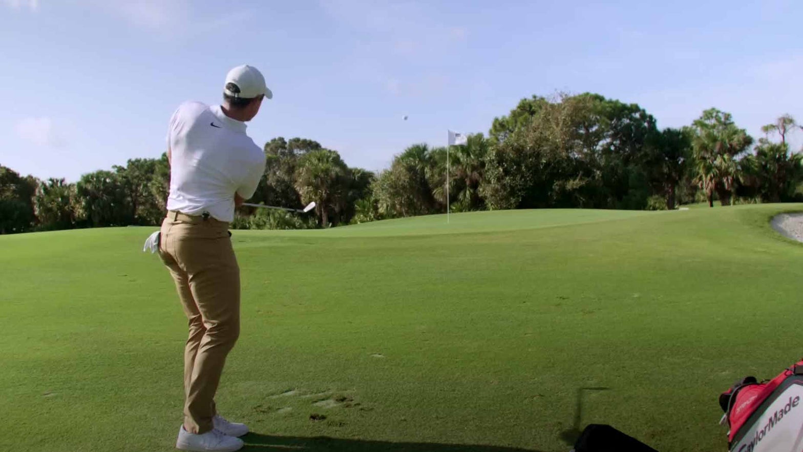 Rory McIlroy reveals the right way to 'examine and launch' a wedge shot from off the inexperienced