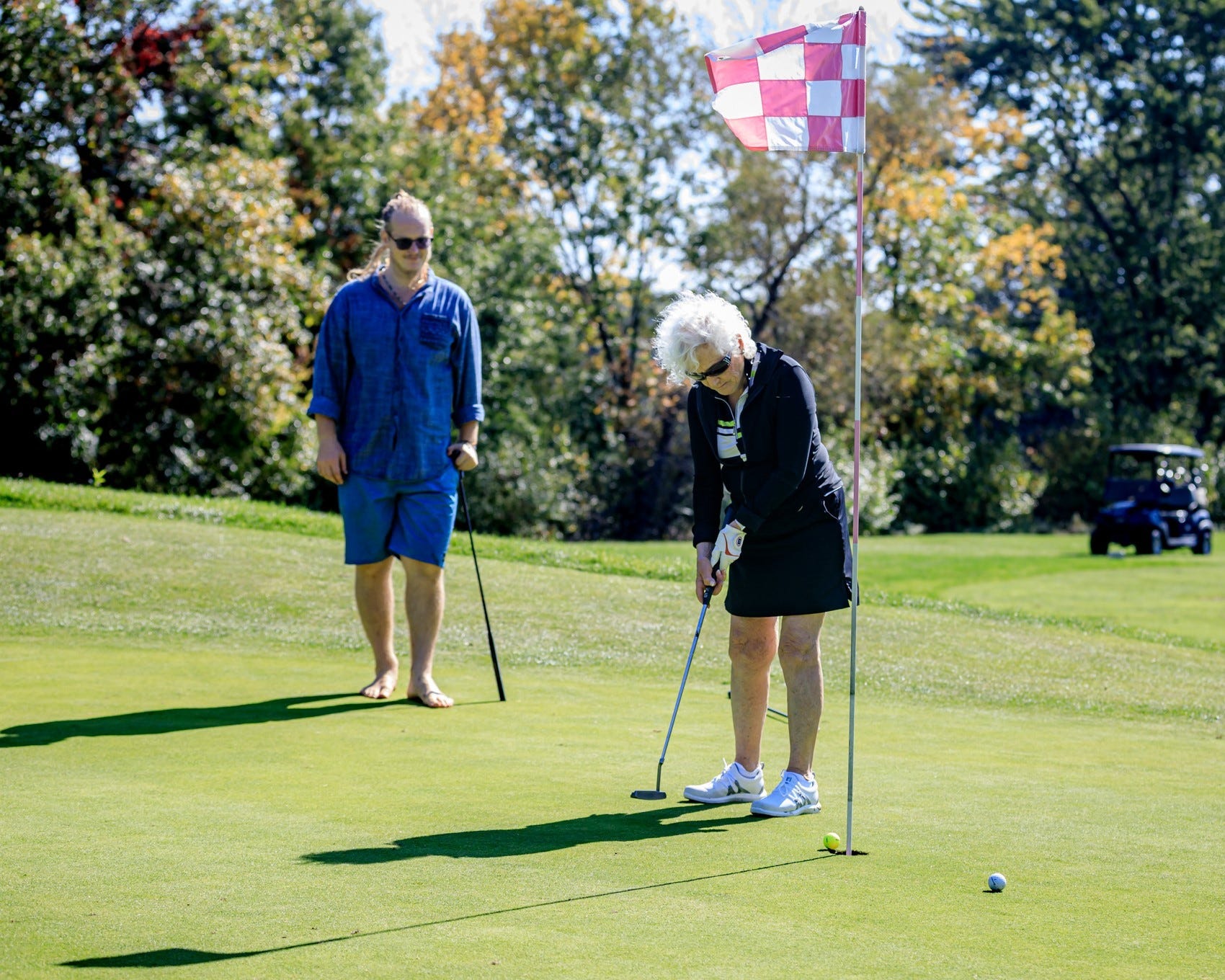 See how this 88-year-old Massachusetts lady has used golf to develop into 'an inspiration'