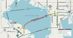 Southbound I-275 / Howard Frankland Bridge to close Aug. 15