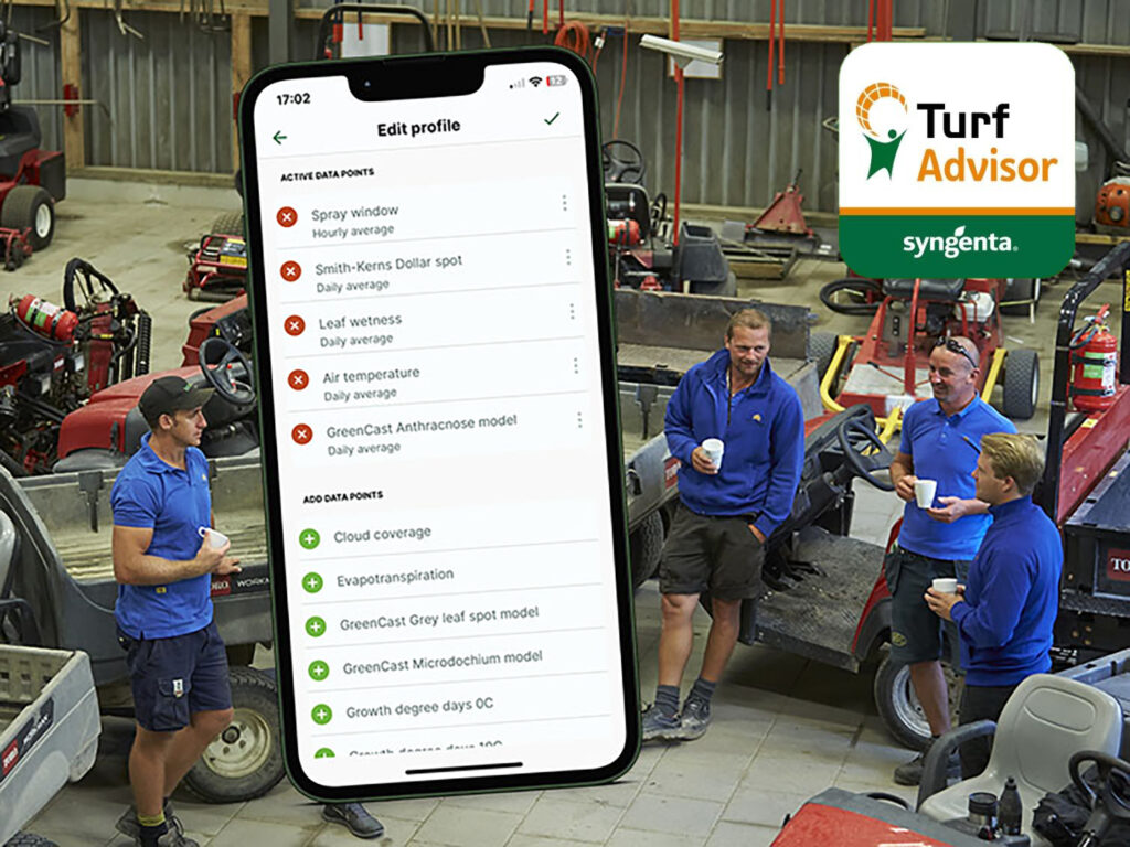 Syngenta launch new Turf Advisor app