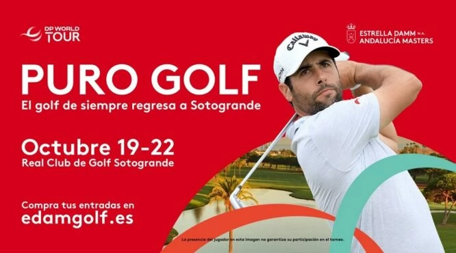 Tickets now on sale for the Estrella Damm N.A. Andalucía Masters 2023