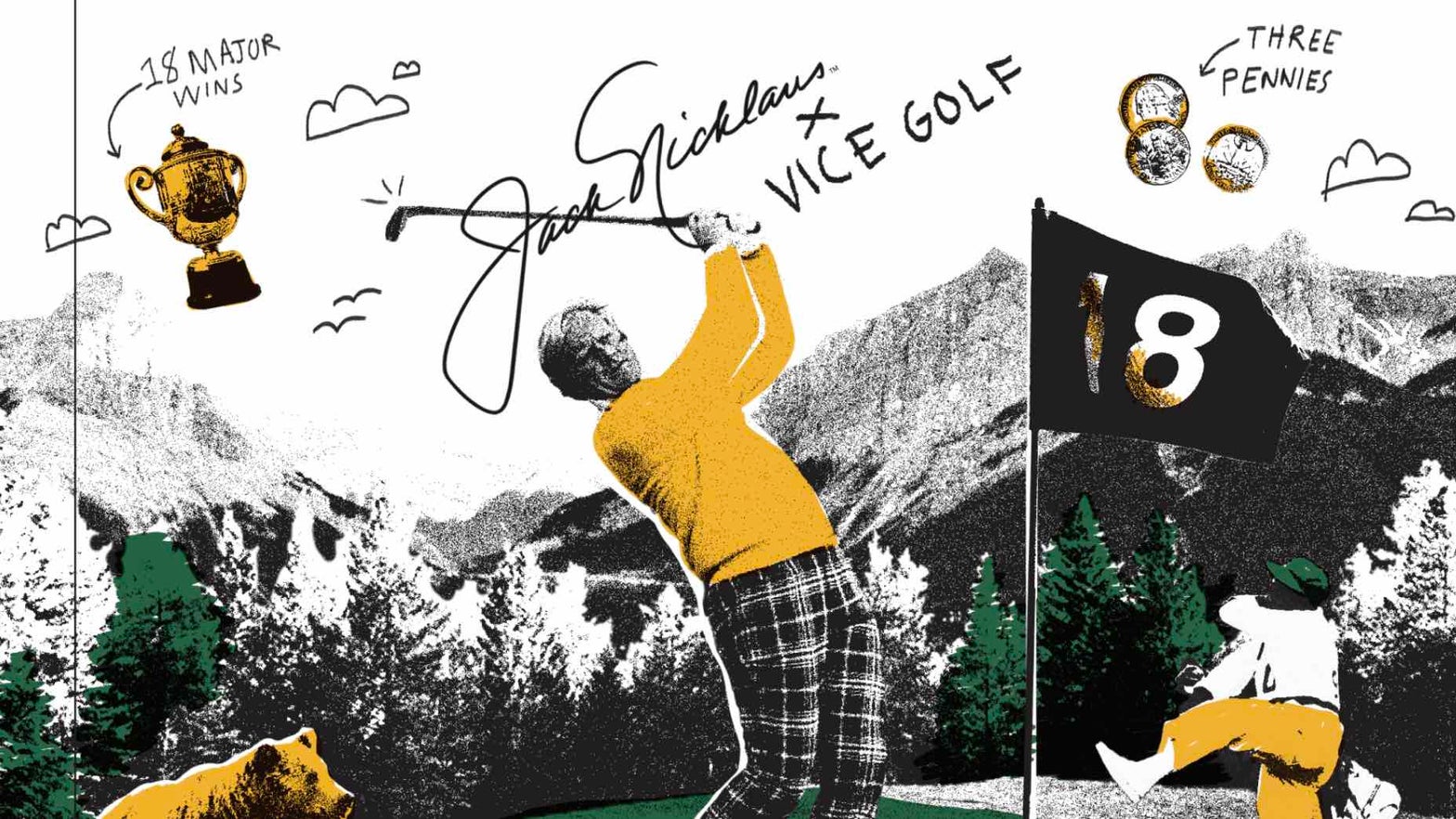 Vice Golf and Nicklaus Corporations accomplice on limited-edition product line