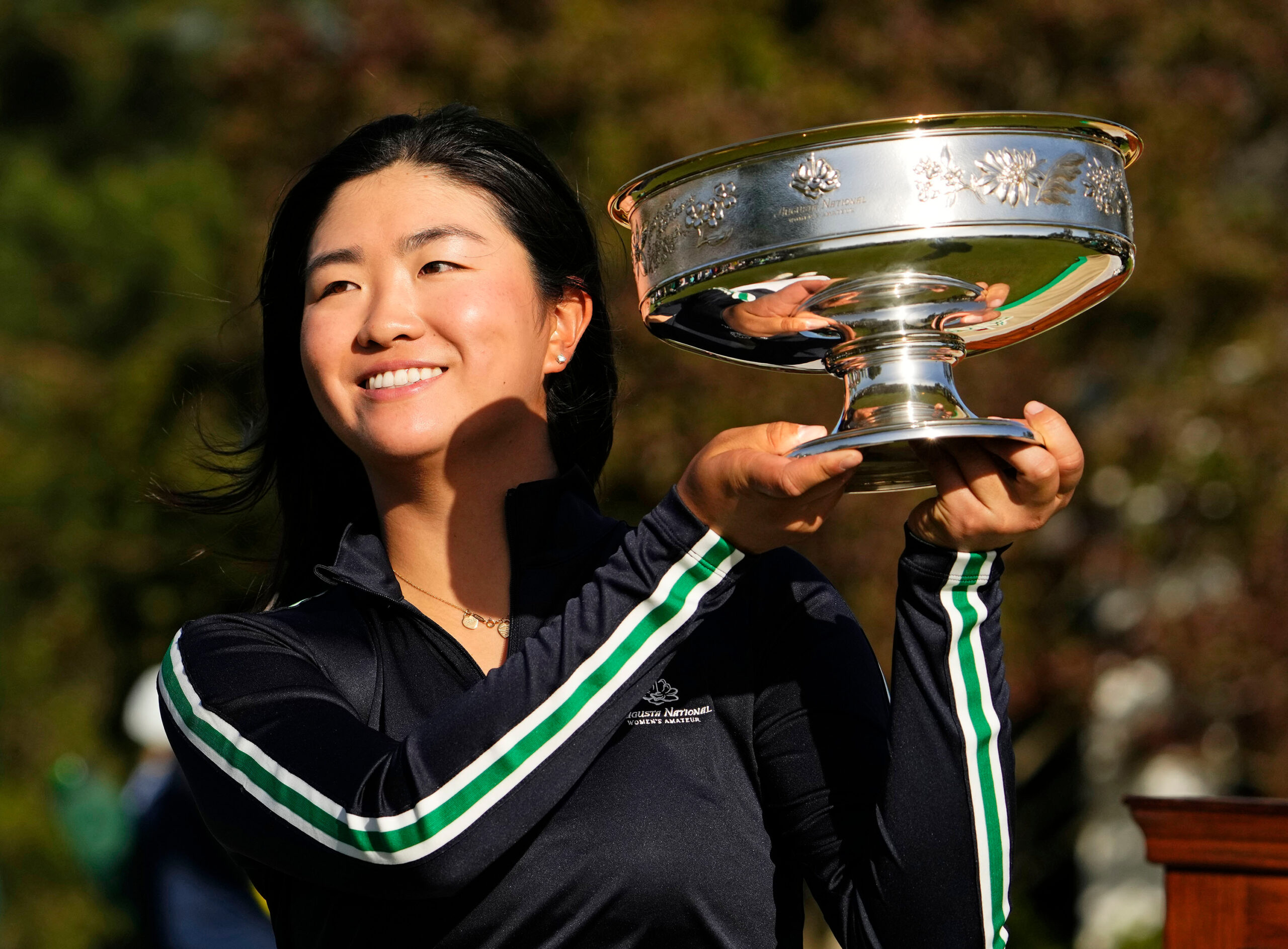 As LPGA season involves a detailed, Rose Zhang plans full class schedule at Stanford to begin 2024