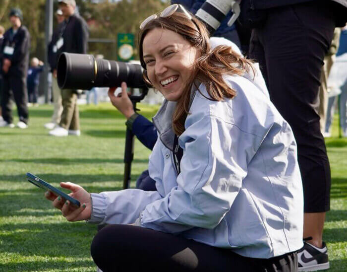 Claire Rogers a charming social media presence