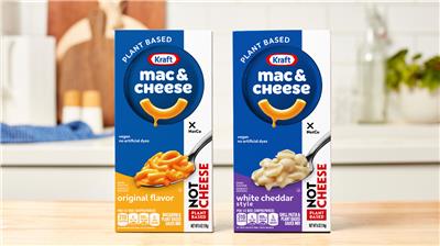 Kraft debuts dairy-free mac and cheese in the US
