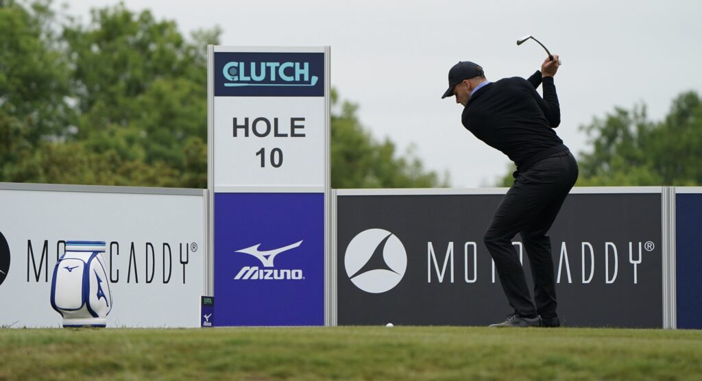 Motocaddy helps model ambassadors safe Problem Tour standing