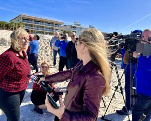 City official: Storm wiped out almost half of dunes work in Indian Rocks Beach