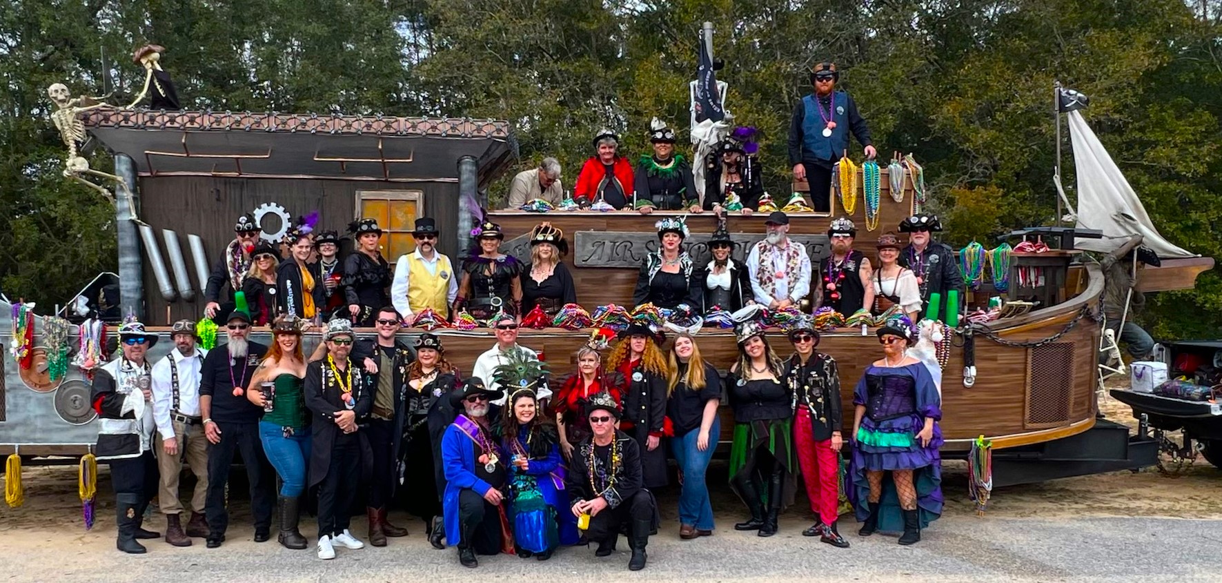 Navarre Beach Mardi Gras Parade Starts at 1 pm Saturday