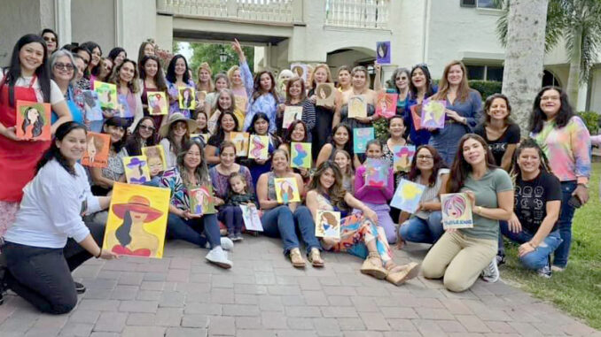 Celebrating Women’s Month: Painting Smiles for Brevard at Bonita Ranch