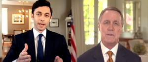 Perdue, Ossoff spar during debate