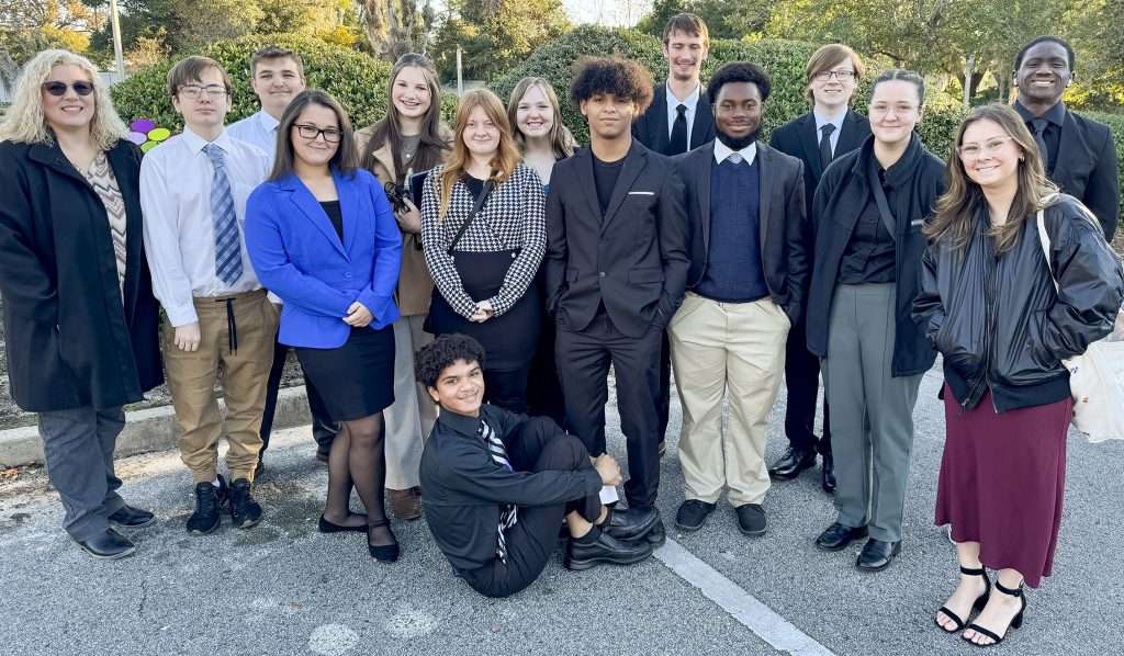 FBLA competes at district competition, 17 eligible for state
