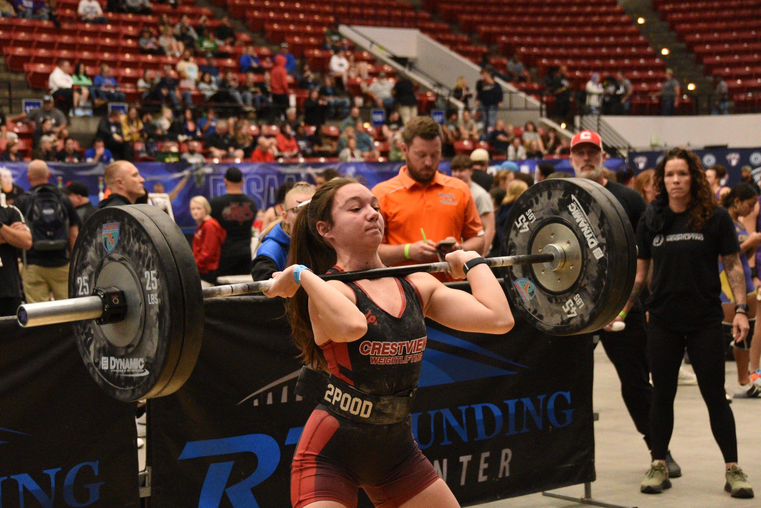 Madi Muse looks back on first season of college weightlifting