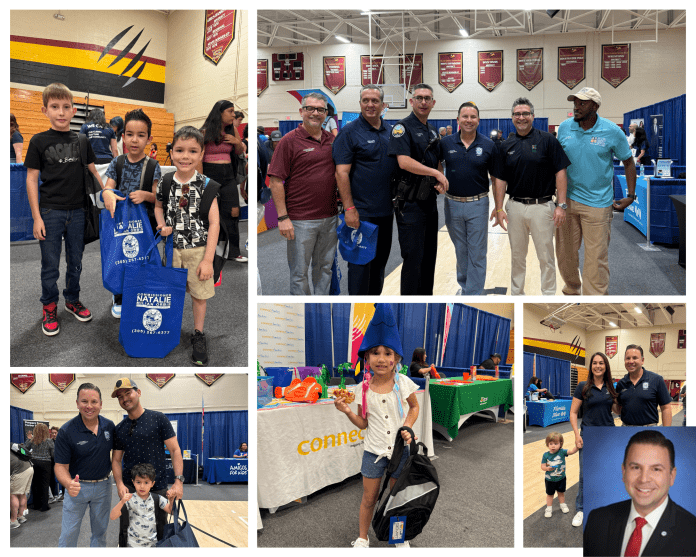 School Board Member Danny Espino Hosts Hundreds of Families Attending River Cities Back to School Fair at Miami Springs Senior High