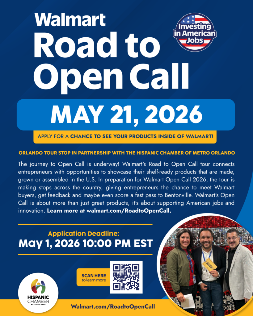 Apply Now: Walmart Open Call 2026 Orlando Pitch Event May 21